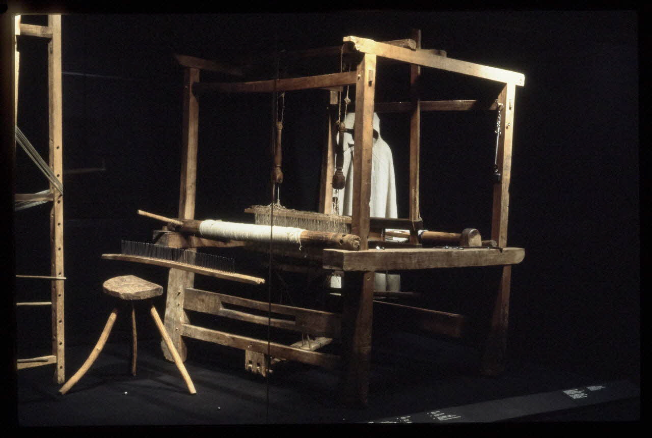 photographie Métier à tisser. Campan (Hautes alpes).1961 Ph.2003.20.1 Photo