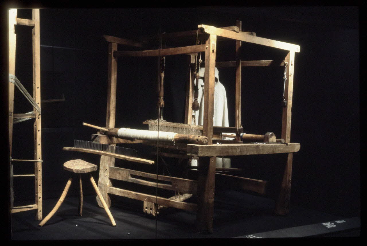 photographie Métier à tisser. Campan (Hautes-Alpes).1961 Ph.2003.20.2 Photo