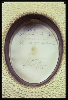 photographie Canotier de Maurice Chevalier Ph.2004.1.185 Photo