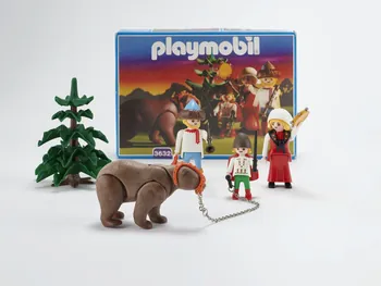 Geobra-Brandstätter personnage (jouet) Playmobil Allemagne 1993 2023.18.1.1-8 Photo Mucem / Marianne Kuhn