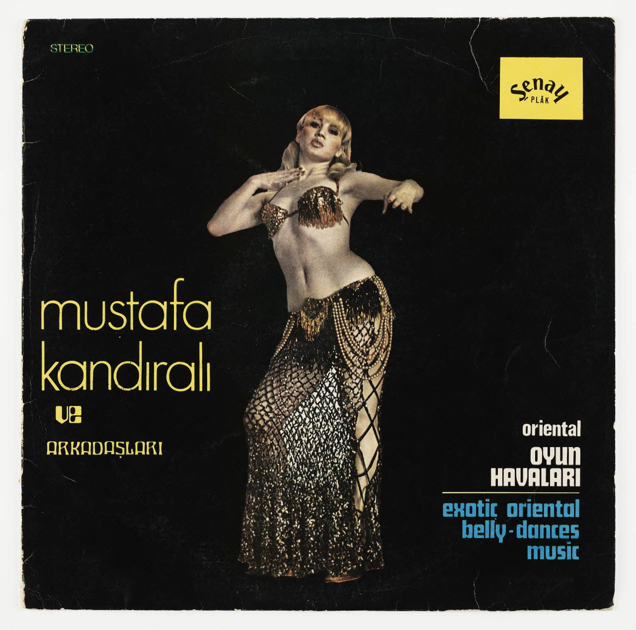 Şenay disque 33 tours Oyun Havalari Exotic Oriental Belly - Dances Music Turquie 1968 2023.21.1.1-2 Photo Mucem / Marianne Kuhn