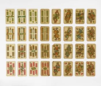 jeu de cartes tarot 2023.22.1.1-33 Photo Mucem / Marianne Kuhn