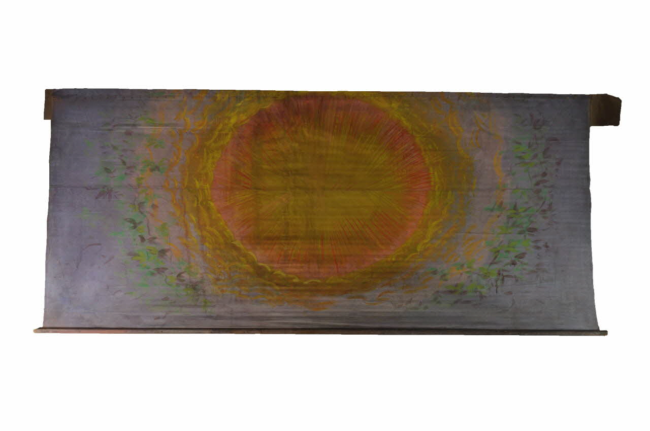 toile de fond de théâtre de marionnettes 1948.6.9.3 Photo Mucem