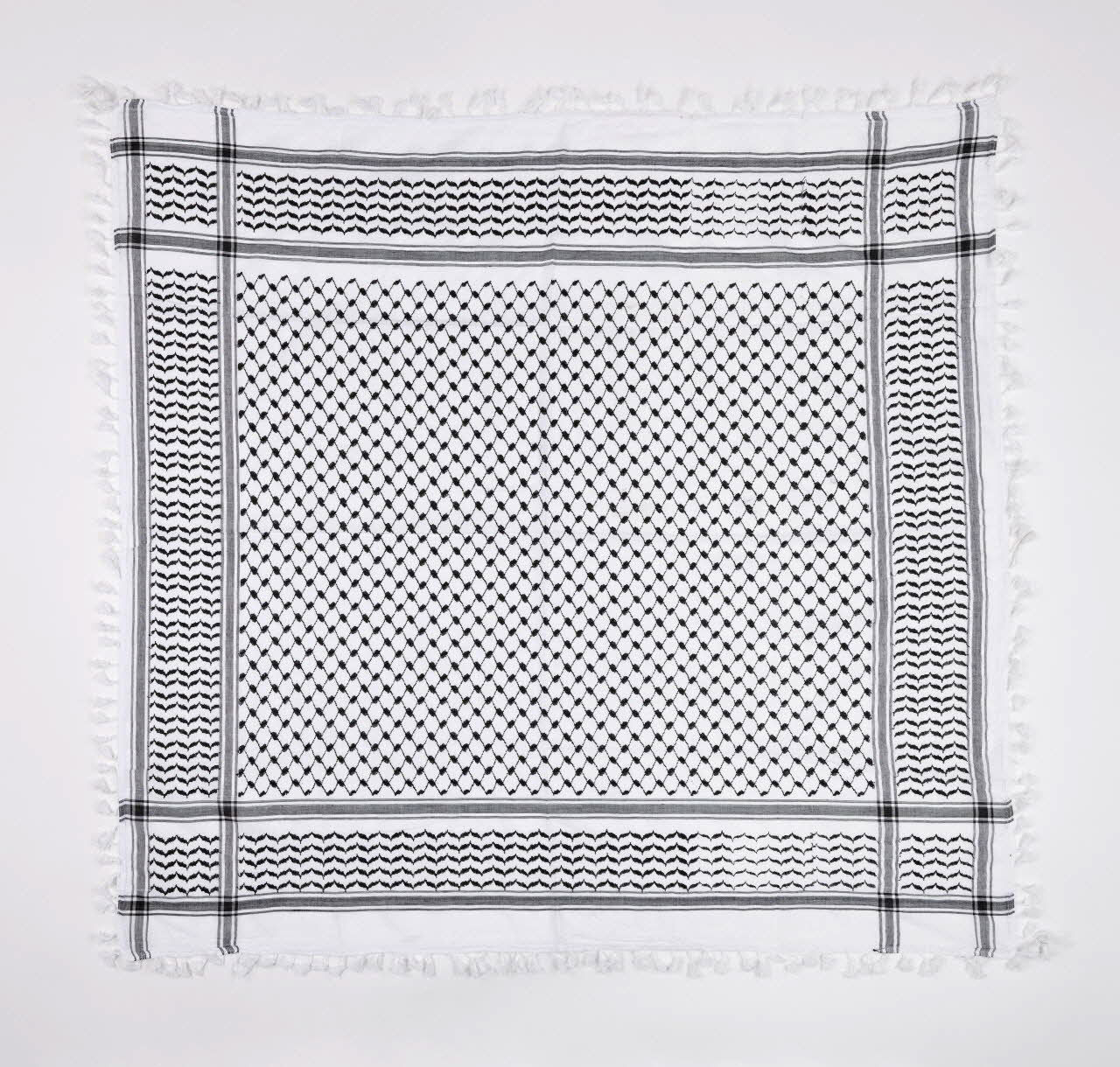 foulard Keffieh 2023.39.1 Photo Mucem / Marianne Kuhn