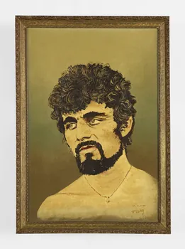 Victor Conte tableau Yanco France 1970/4/19 2024.3.1  Photo Mucem / Marianne Kuhn