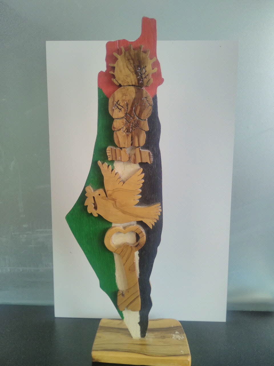 sculpture Symboles de Palestine 2023.40.11 Photo Mucem