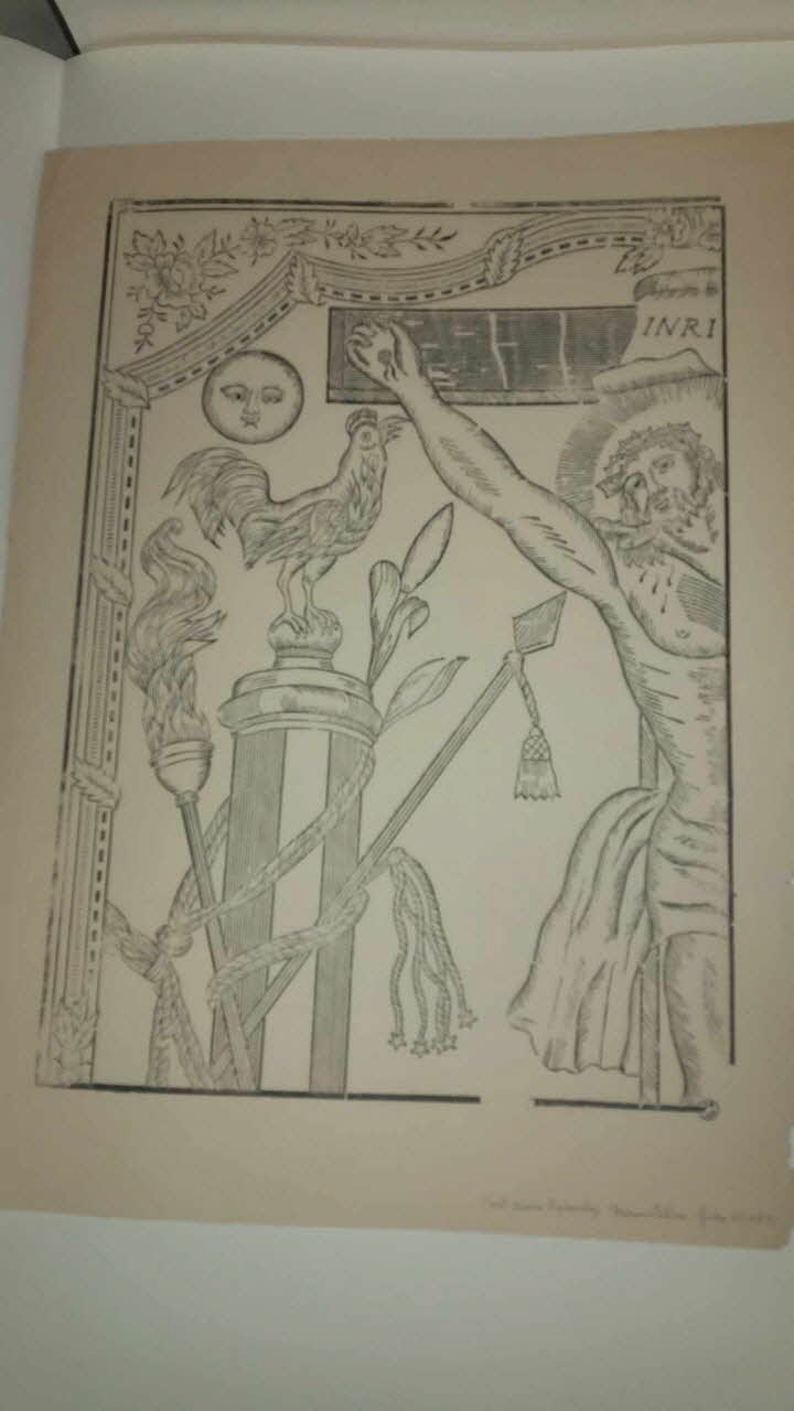 imagerie ancienne Crucifixion 1947.38.12 Photo Mucem