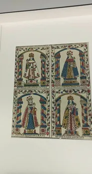 imagerie ancienne Planche de saintetés 1965.75.154 Photo Mucem