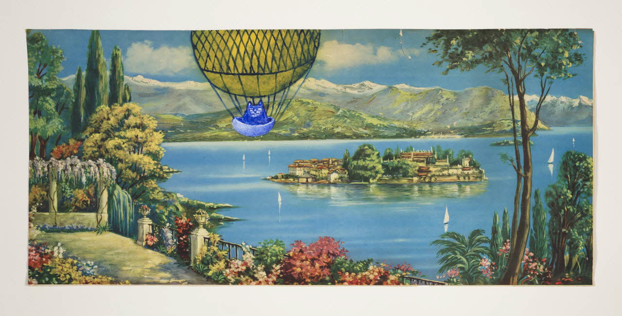 Lunar chromolithographie Chromolithographie customisée Italie 2005-2015 2024.15.4 Photo Mucem / Marianne Kuhn