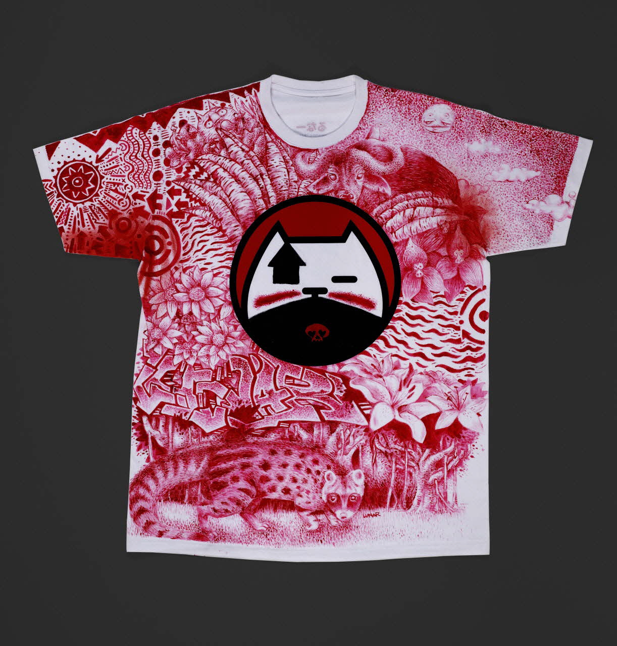 Lunar tee-shirt Our DNA is of Earth and Sky Croatie 2010-2023 2024.15.5 Photo Mucem / Marianne Kuhn