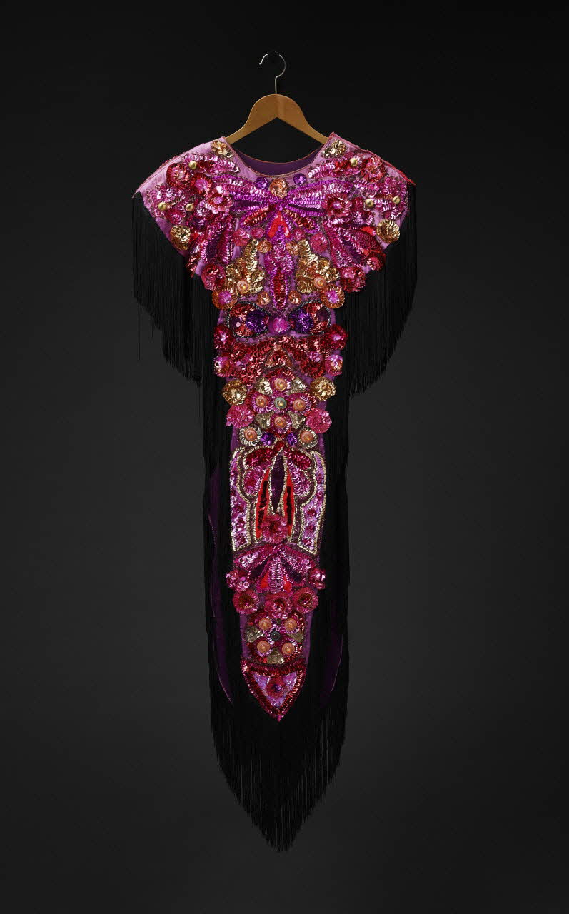 Jean-Louis Conte tunique tunique à franges France 1955-1985 2024.3.9 Photo