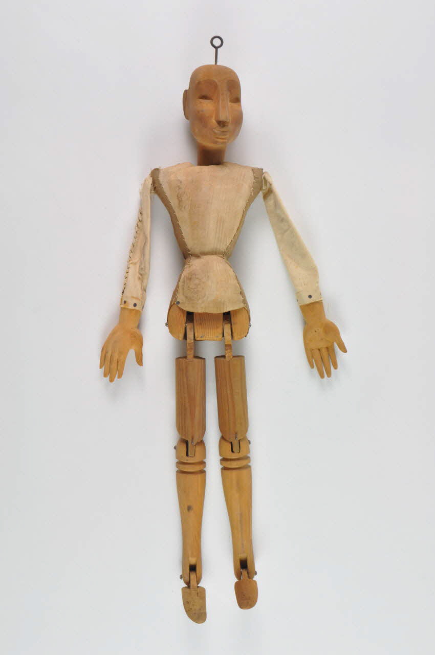 Jacques Chesnais marionnette à fils Île-de-France, France 1952 1953.3.5 Photo Mucem