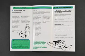 AIDES Dépliant "Aides En pratique : Diarrhées et nutrition" France 1998/2 2003.100.24 Photo Mucem
