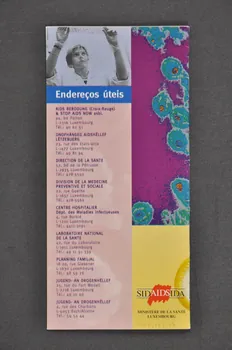 Ministère de la santé BROCHURE "Falemos da Sida" Luxembourg 2004 2005.10.4 Photo Mucem
