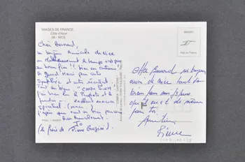 Hôpital Pasteur - Personnel et malades carte postale France 1999 2003.100.33 Photo Mucem