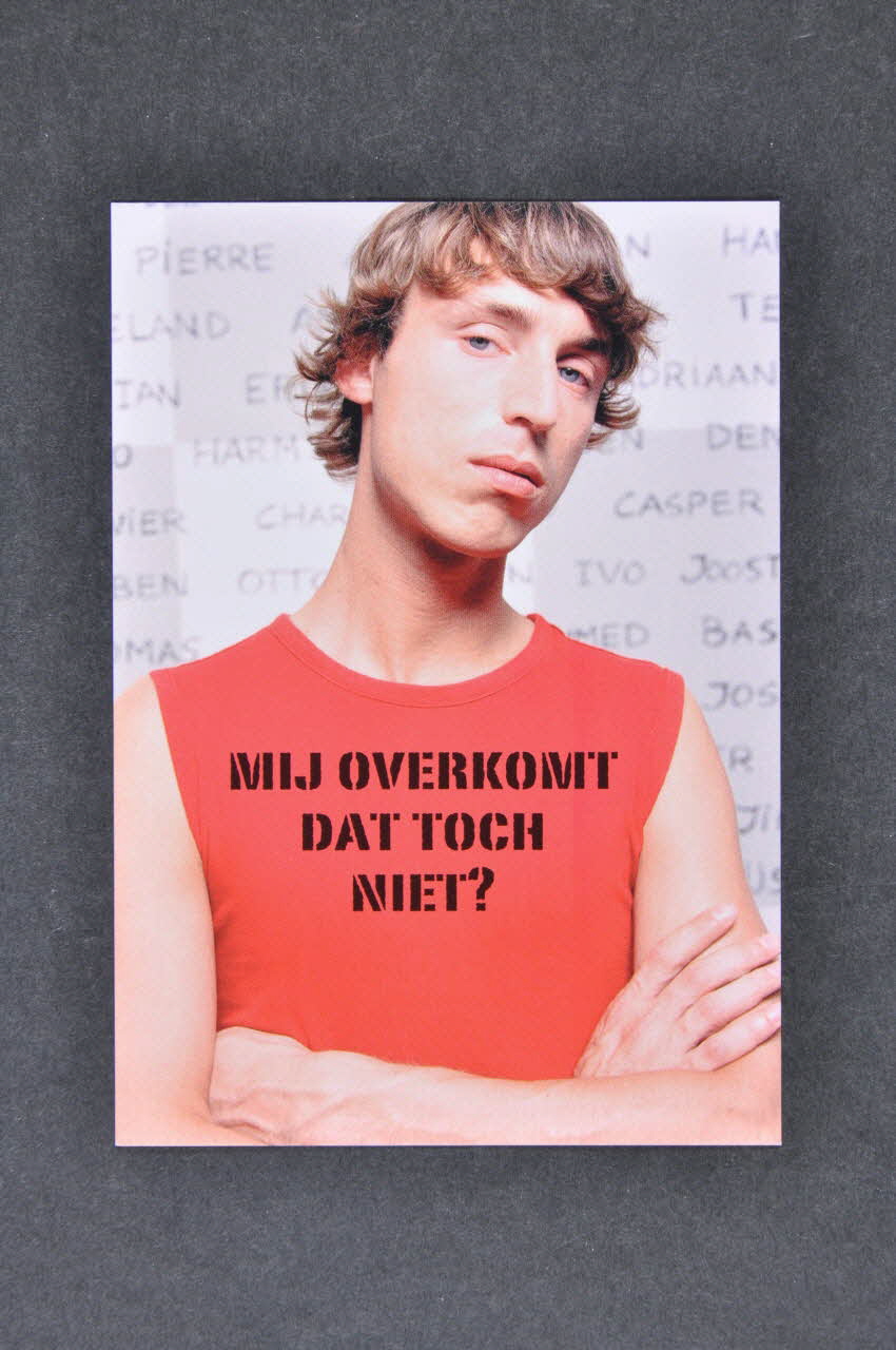 SAD Schorer Stichting carte postale "Mij overkomt dat toch niet ?" Pays-Bas 2004 2005.100.19 Photo Mucem