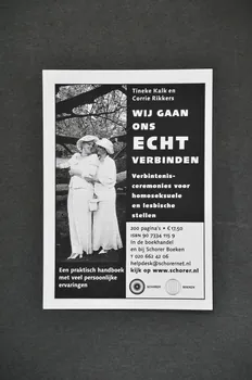 SAD Schorer Stichting flyer "Wij Gaan ons echt verbinden" Pays-Bas 2004 2005.100.2  Photo Mucem