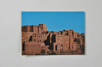 Hôpital Pasteur - Personnel et malades carte postale Carte postale envoyée du Maroc par un malade France 1992 2003.100.46 Photo Mucem