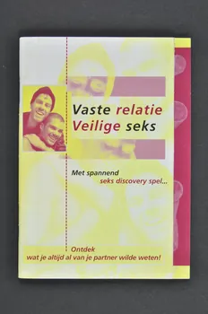 BROCHURE "Vaste relatie. Veilige seks" (traduire) 2005.100.27  Photo Mucem