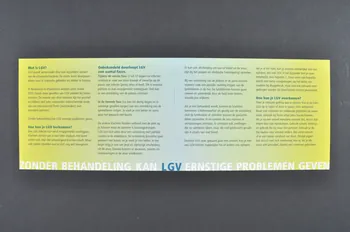 SAD Schorer Stichting Dépliant "Nieuwe soa : LGV" (Une nouvelle maladie sexuellement transmissible : la LGV) Pays-Bas 2004/4 2005.100.33  Photo Mucem