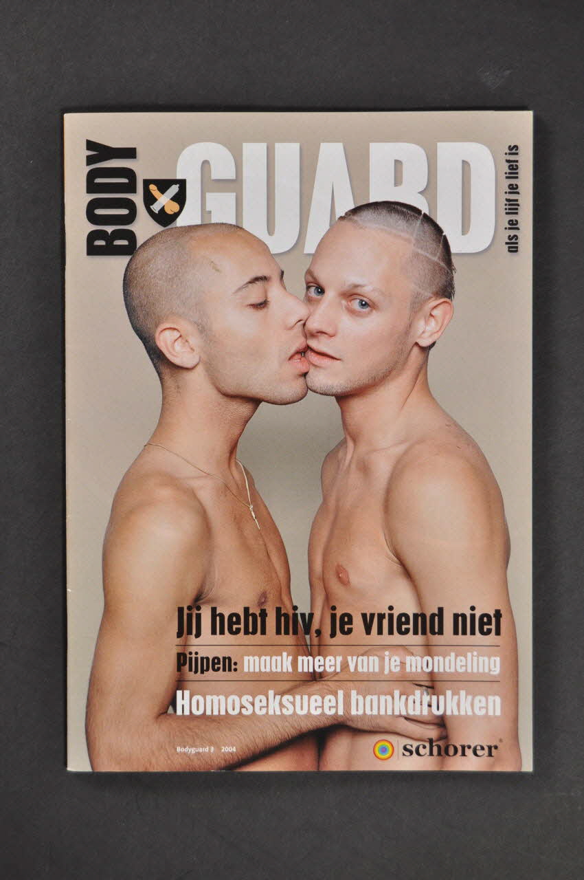 SAD Schorer Stichting revue Bodyguard novembre 2004 / Hiv ver van ons bed ? (traduire) Pays-Bas 2004/11 2005.100.43 Photo Mucem