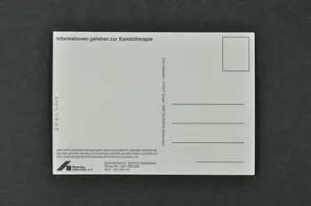 Deutsche Aids-Hilfe carte postale "Ich sehe auch Veränderungen HIV +" (traduction ??) Allemagne 2004 2004.117.25 Photo Mucem