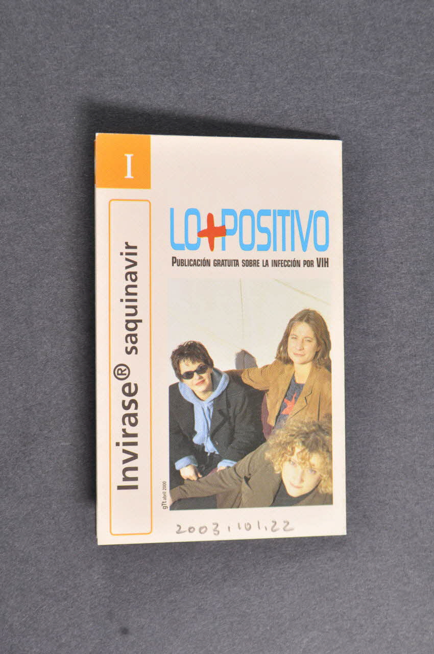 Dépliant Dépliant "Invirase" 2003.101.22 Photo Mucem