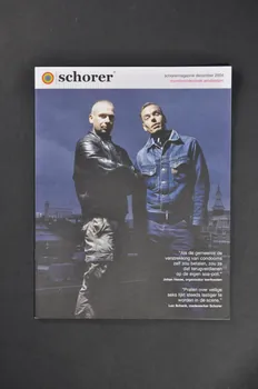 SAD Schorer Stichting Bulletin associatif Schorermagazine, décembre 2004 / monitoronderzoek amsterdam Pays-Bas 2004/12 2005.100.50  Photo Mucem