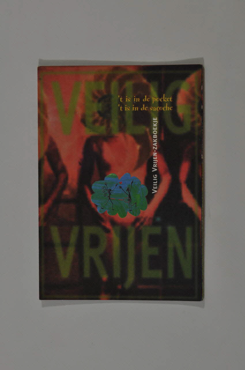 Sensoa Dépliant "Veilig Vrijen Zakboekje" (Sida et MST) Belgique 2003 2004.118.11 Photo Mucem
