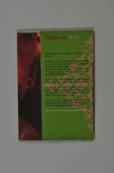Sensoa Dépliant "Veilig Vrijen Zakboekje" (Sida et MST) Belgique 2003 2004.118.11  Photo Mucem