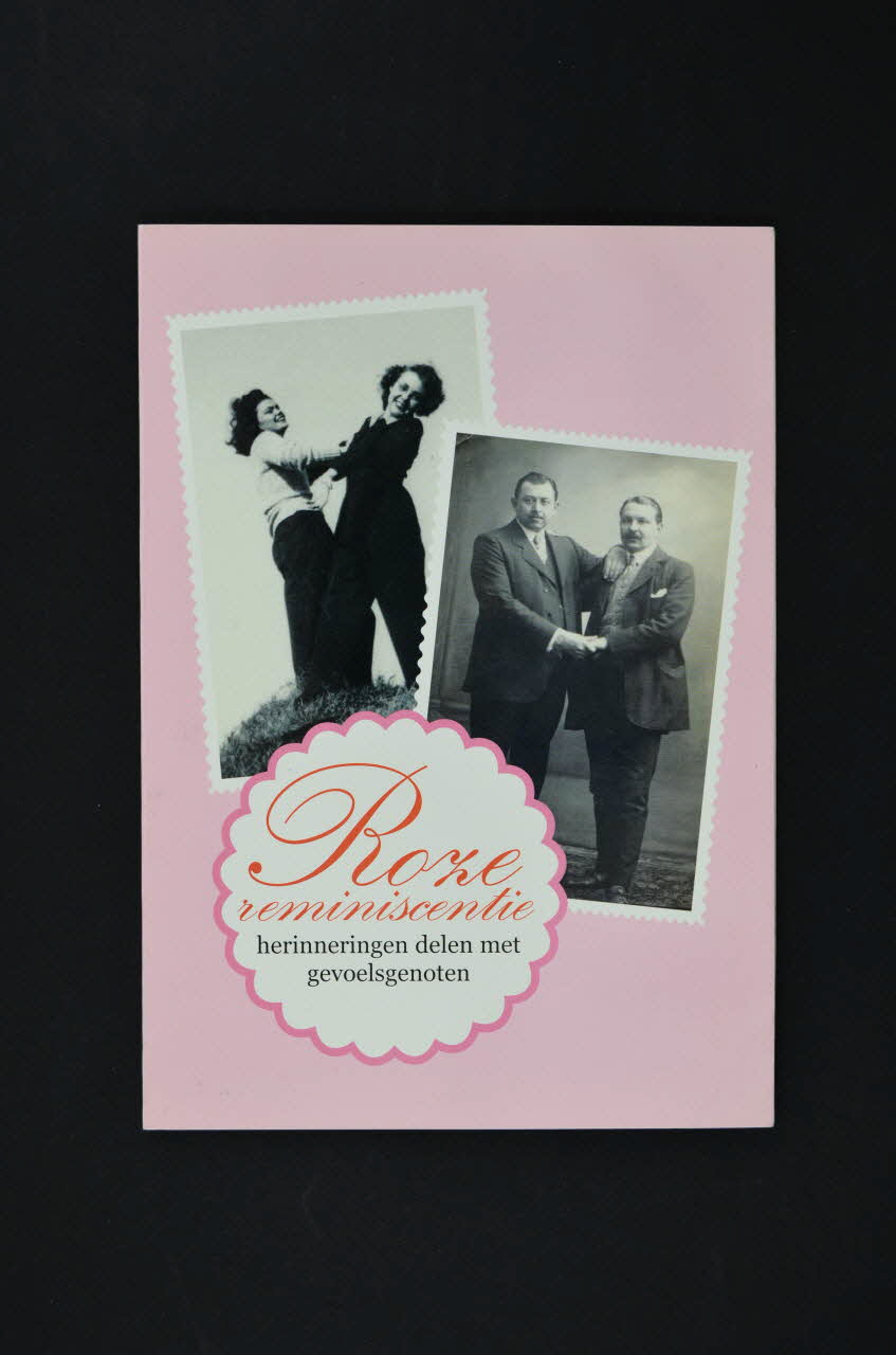 SAD Schorer Stichting carte "Roze reminiscentie" (traduire) Pays-Bas 2005 2005.100.54 Photo Mucem