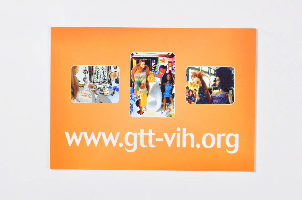 carte postale "www.gtt-vih.org" 2003.101.30 Photo Mucem