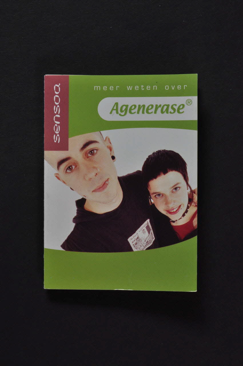 Sensoa Dépliant "Meer weten over Agenerase" (En savoir plus sur l'Agénérase) Belgique 2004 2004.118.20 Photo Mucem
