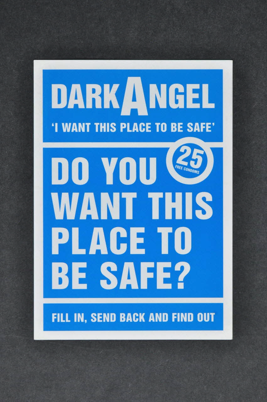 Dark Angel flyer Pays-Bas 2004 2005.100.6 Photo Mucem