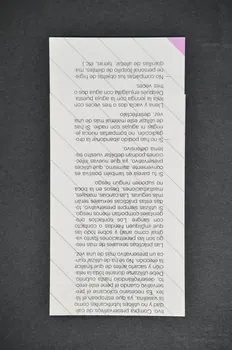 Feuille informative "Las pruebas serologicas del Sida : Ante un resultado positivo"  (Le test de dépistage du sida : devant un résultat positif) 2003.101.36 Photo Mucem