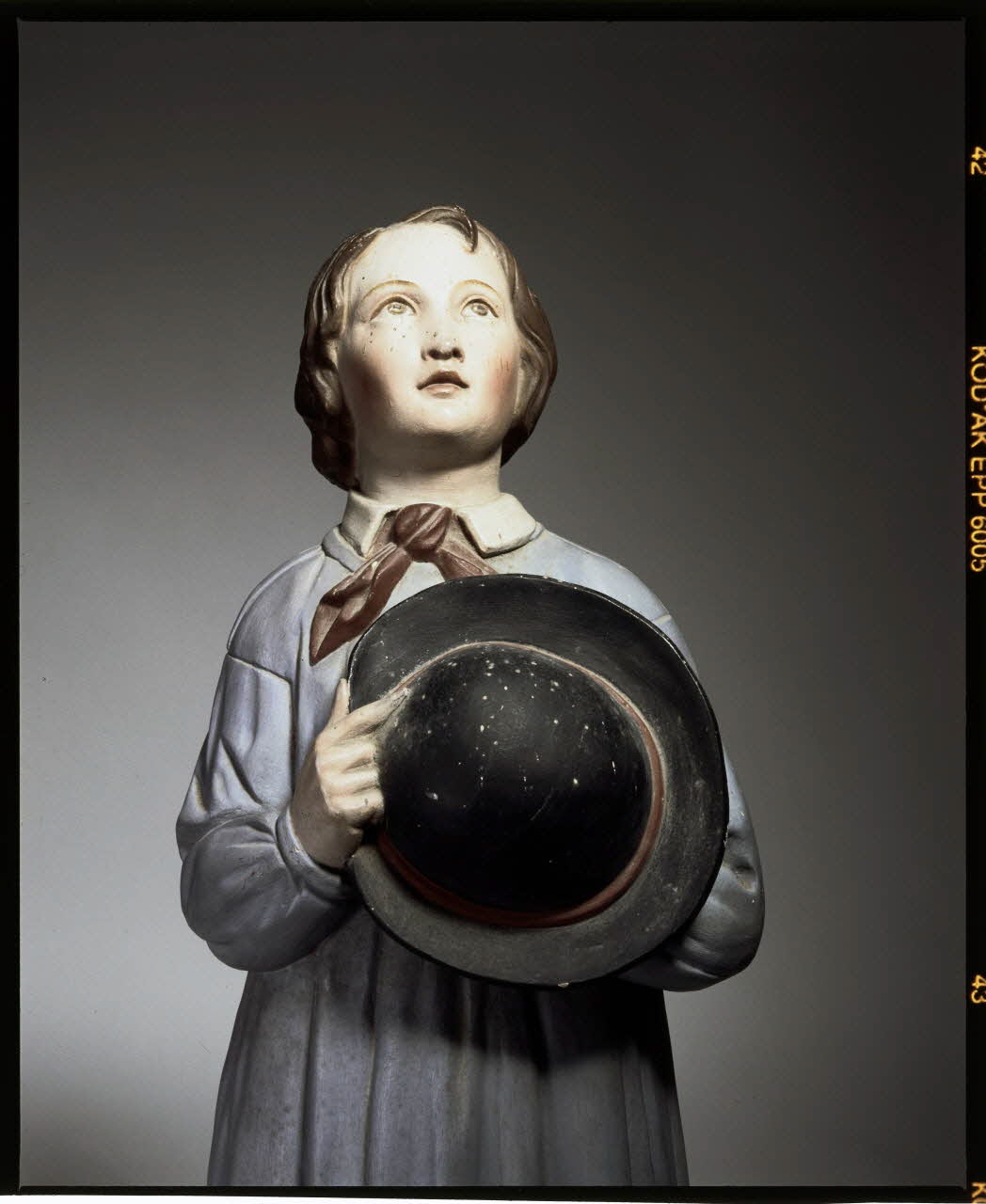 photographie Statue de Maximin, témoin de l'apparition de la Vierge de la Salette (Isère) Ph.2003.1.414  Photo