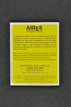 Aides Provence Dépliant France 1998/10 2005.101.103 Photo Mucem