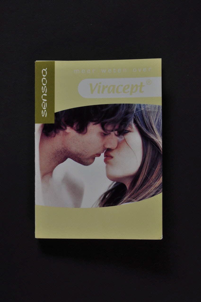 Sensoa Dépliant "Meer weten over Viracept"  (En savoir plus sur Viracept) Belgique 2004 2004.118.33 Photo Mucem