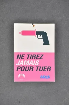 Aides, The Body Shop carte postale "Ne tirez jamais pour tuer" France 1999 2005.101.110  Photo Mucem