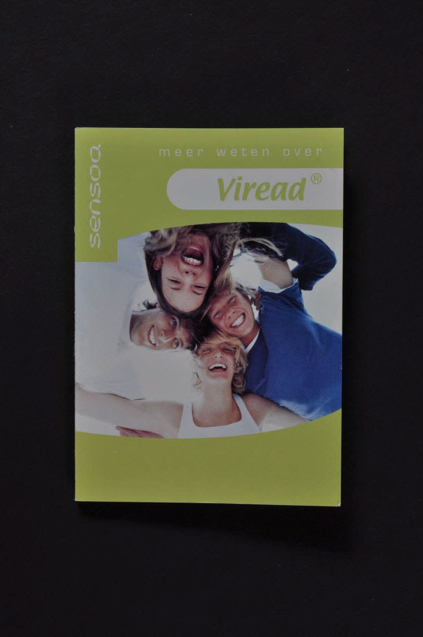 Sensoa Dépliant "Meer weten over Viread"  (En savoir plus sur Viread) Belgique 2004 2004.118.35 Photo Mucem