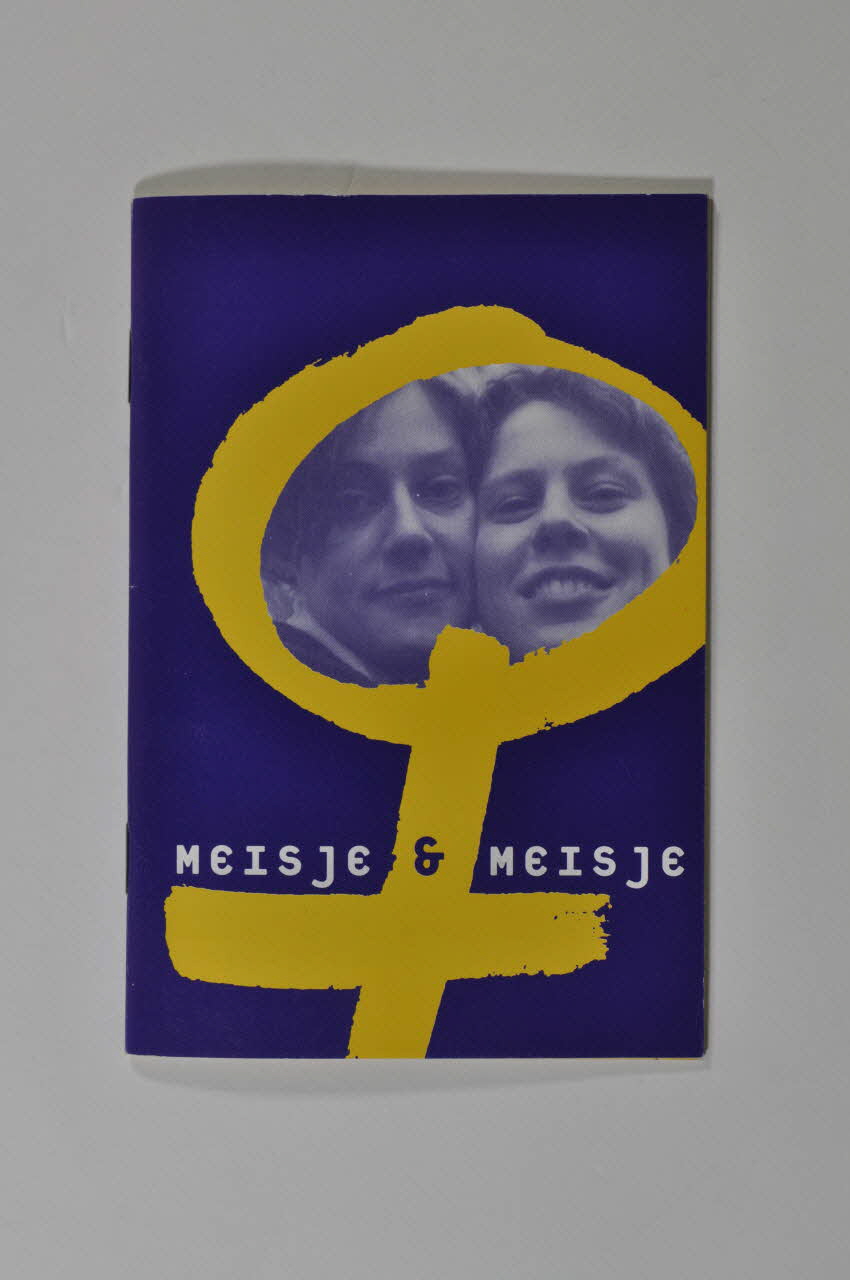 BROCHURE "Meisje & Meisje" (Femme et femme) Belgique 2001/12 2004.118.42 Photo Mucem