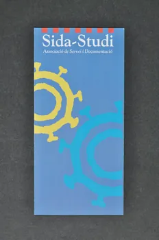Sida Studi Dépliant "Sida-Studi. Associacio de Servei i Documentacio" Espagne 1998 2003.101.56 Photo Mucem