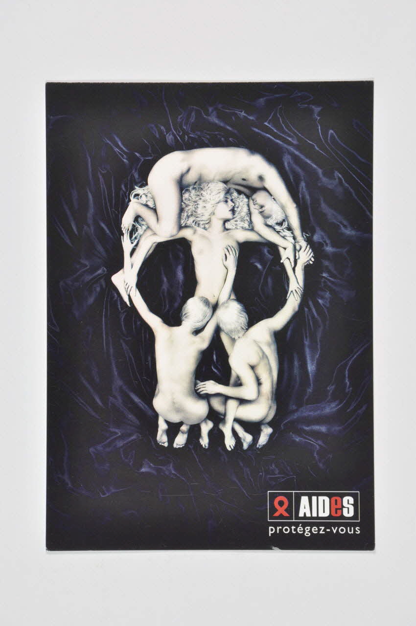 AIDES carte postale France 2004 2005.101.122 Photo Mucem