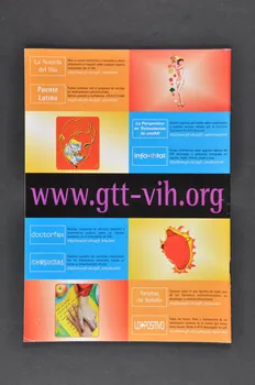 Grupo de Trabajo sobre Tratamientos del VIH (GTT-VIH) revue "Lo + Positivo", Hiver 2002-3, n° 24 "En mi experiencia. Pacientes y medicos hablan de sus relaciones" (Dans mon expérience. Patients et médecins parlent de leurs relations) Espagne 2002 2003.101.6 Photo Mucem