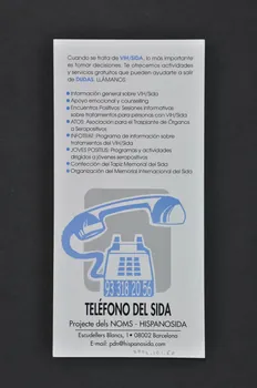 tract "Puedo serte util. No me tires" (Je peux t'être utile. Ne me jette pas.) 2003.101.60  Photo Mucem
