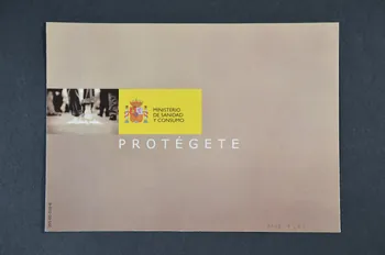Espagne. Ministerio de sanidad y consumo Dépliant "Protegete. El sida puede cruzarse en tu camino" (Protège-toi. Le sida peux croiser ton chemin) Espagne 2000 2003.101.61 Photo Mucem