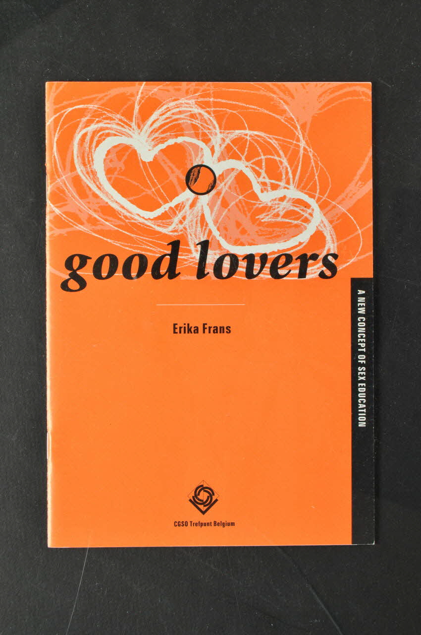Cgso Trefpunt BROCHURE "Good lovers. A new concept of sex education." ( Bons amoureux. Un nouveau concept d'éducation sexuelle) Belgique 2000/8 2004.118.50 Photo Mucem