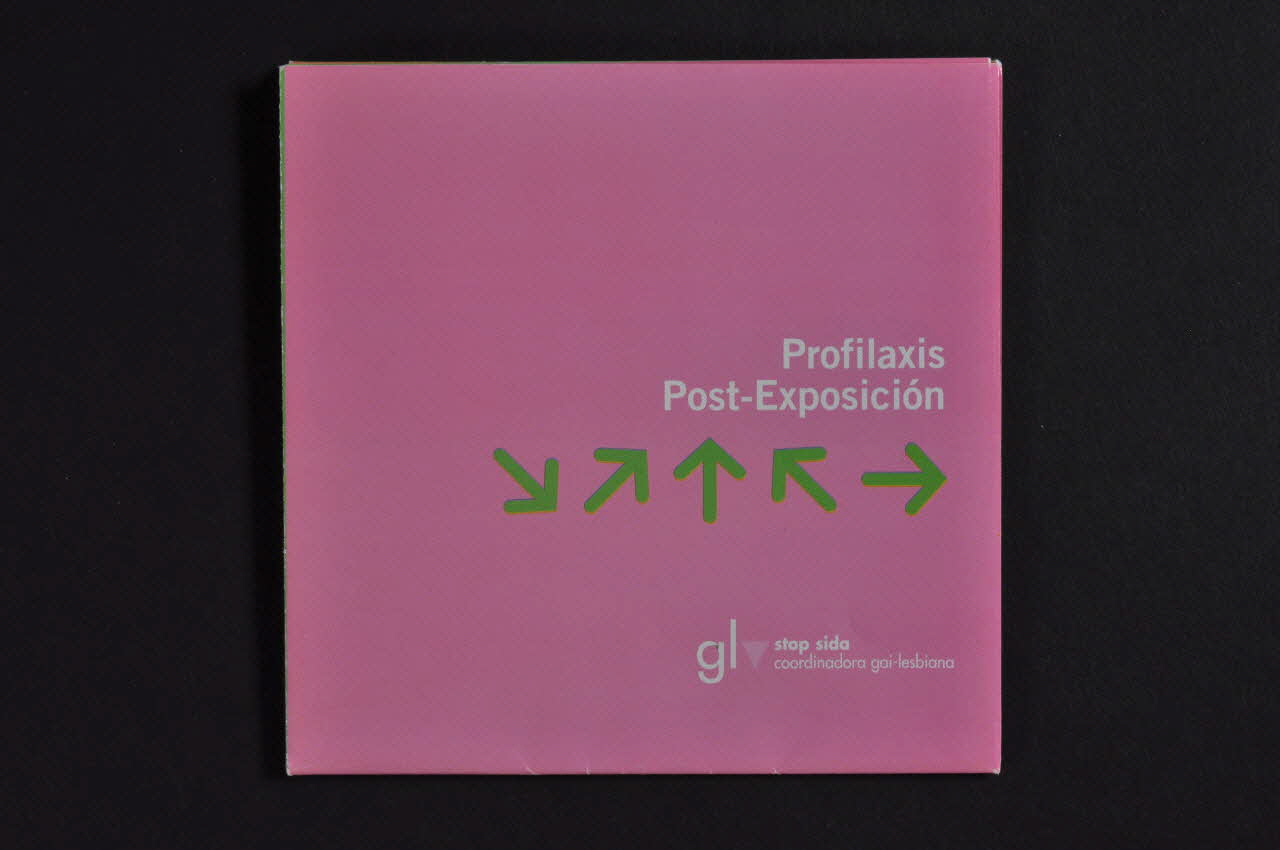 Dépliant "Profilaxis post-exposicion" 2003.101.65 Photo Mucem