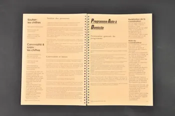 Aides Provence Rapport "Rapport d'activités 1999" France 1999 2005.101.14 Photo Mucem