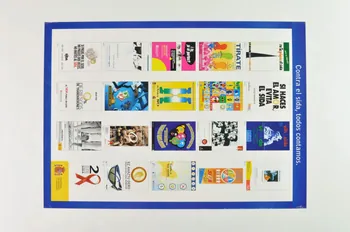 Espagne. Ministerio de sanidad y consumo affiche "Contra el sida, todos contamos" (Contre le sida, nous comptons tous) Espagne 2002 2003.101.83 Photo Mucem